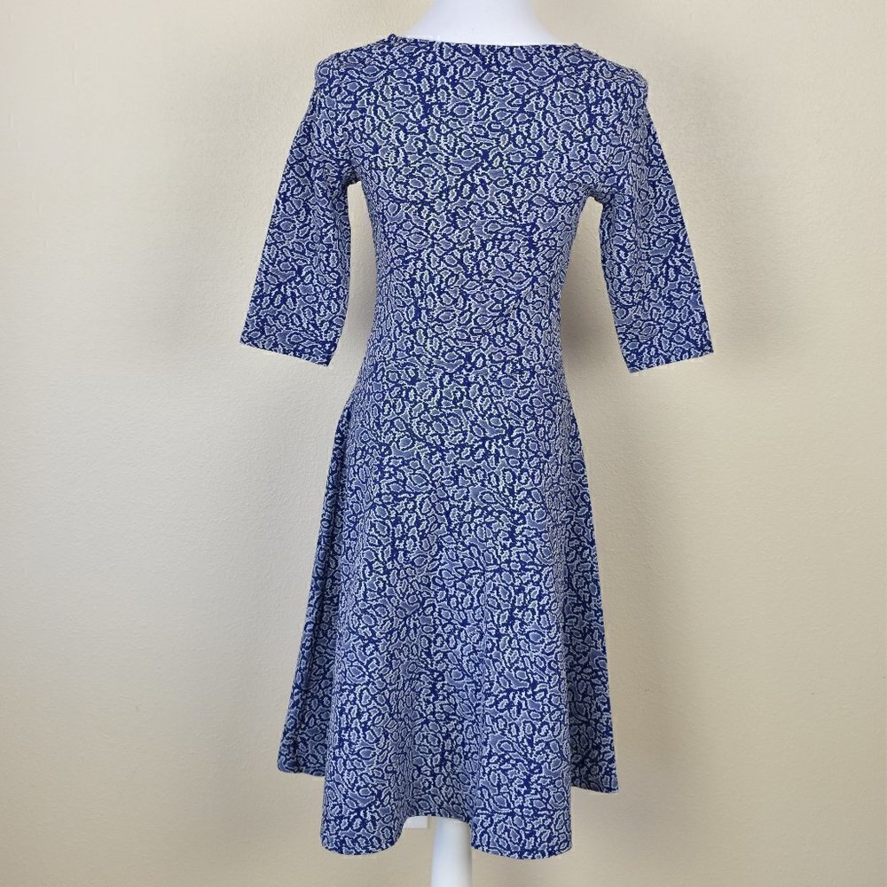 Leota Jacquard Printed Fit and Flare Dress - Picture 6 of 8